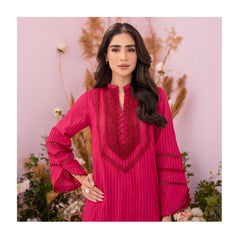 Shocking Pink – 2Pc Solid Suit-HA